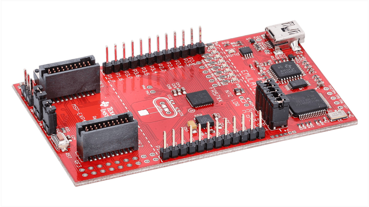 Placa experimental MSP-EXP430FR5739 Experimenter Board de Texas Instruments, con núcleo MSP430