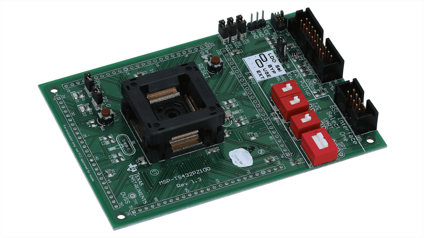 Texas Instruments Target Development Board Target Board Evaluation Board MSP-TS432PZ100