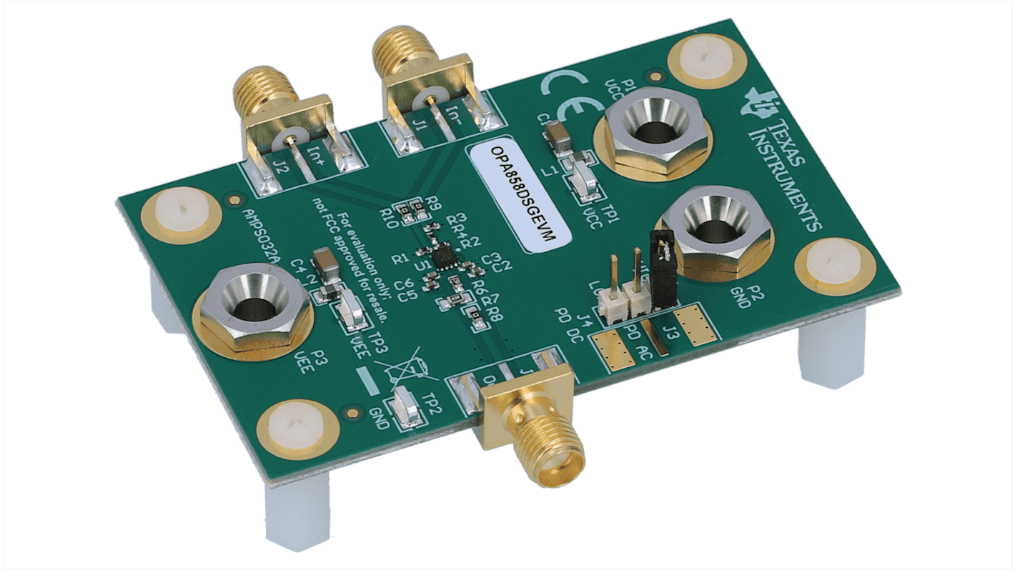Texas Instruments OPA858DSGEVM, Amplifier IC Development Kit Evaluation Board Evaluation Module for OPA858 for OPA858