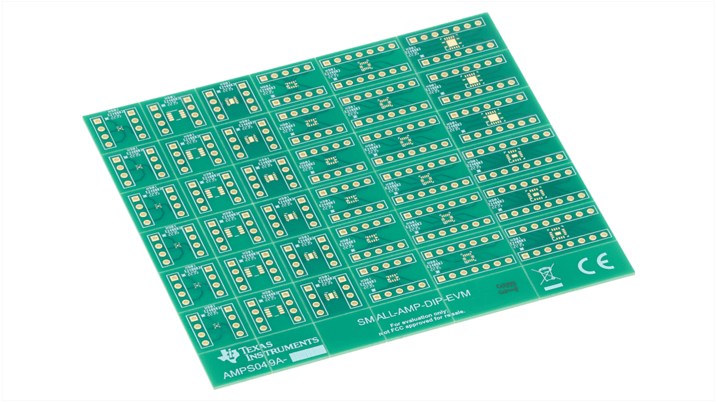 Kit di sviluppo Texas Instruments Amplifier IC Development Kit, Scheda di valutazione