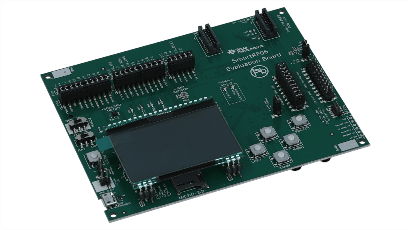 Kit di sviluppo Texas Instruments SmartRF06 Evaluation Board Kit, 2.4GHz, ZigBee