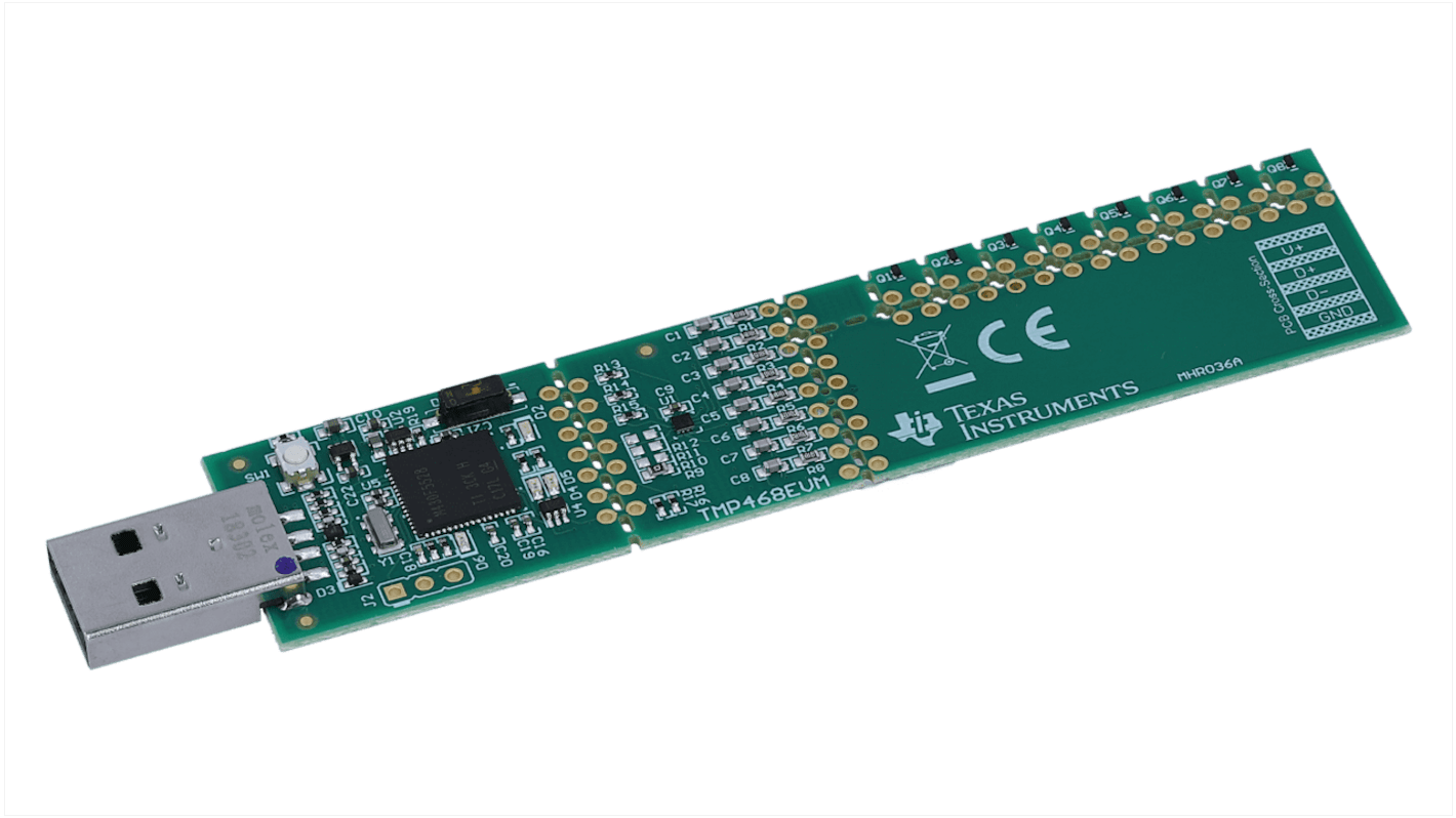 Texas Instruments Temperature Sensor Development Kit Temperature Sensor Evaluation Board for TMP468 TMP468