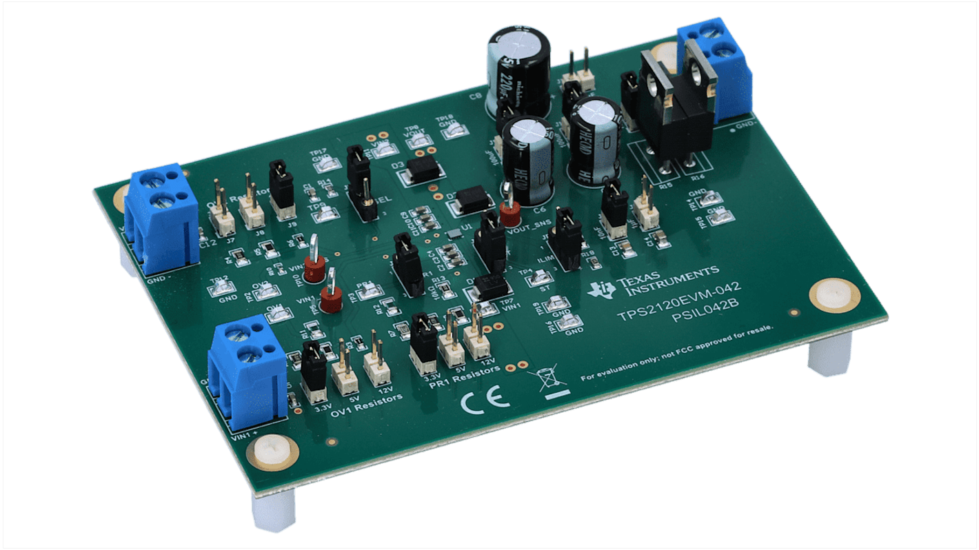 Texas Instruments Power Multiplexer Evaluation module Power Management for TPS2120 for Power Multiplexer