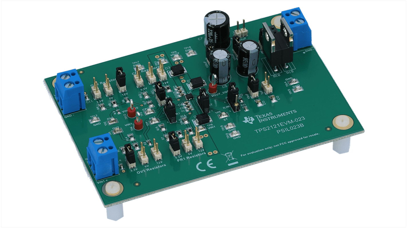 Texas Instruments Power Multiplexer Evaluation module Power Management for TPS2121 for Power Multiplexer