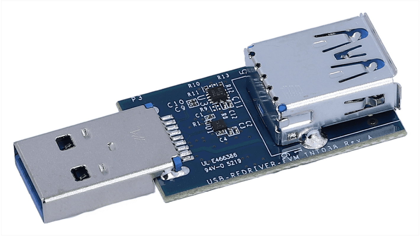 Texas Instruments USB 2.0 and USB 3.0 Redriver Evaluation Module TUSB211, TUSB501 Evaluation Module for USB Redriver