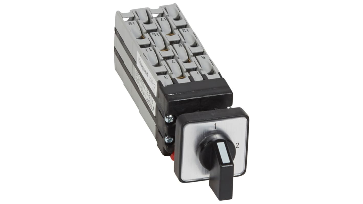 Legrand 3 Position 90°, 400V (Volts), 10A