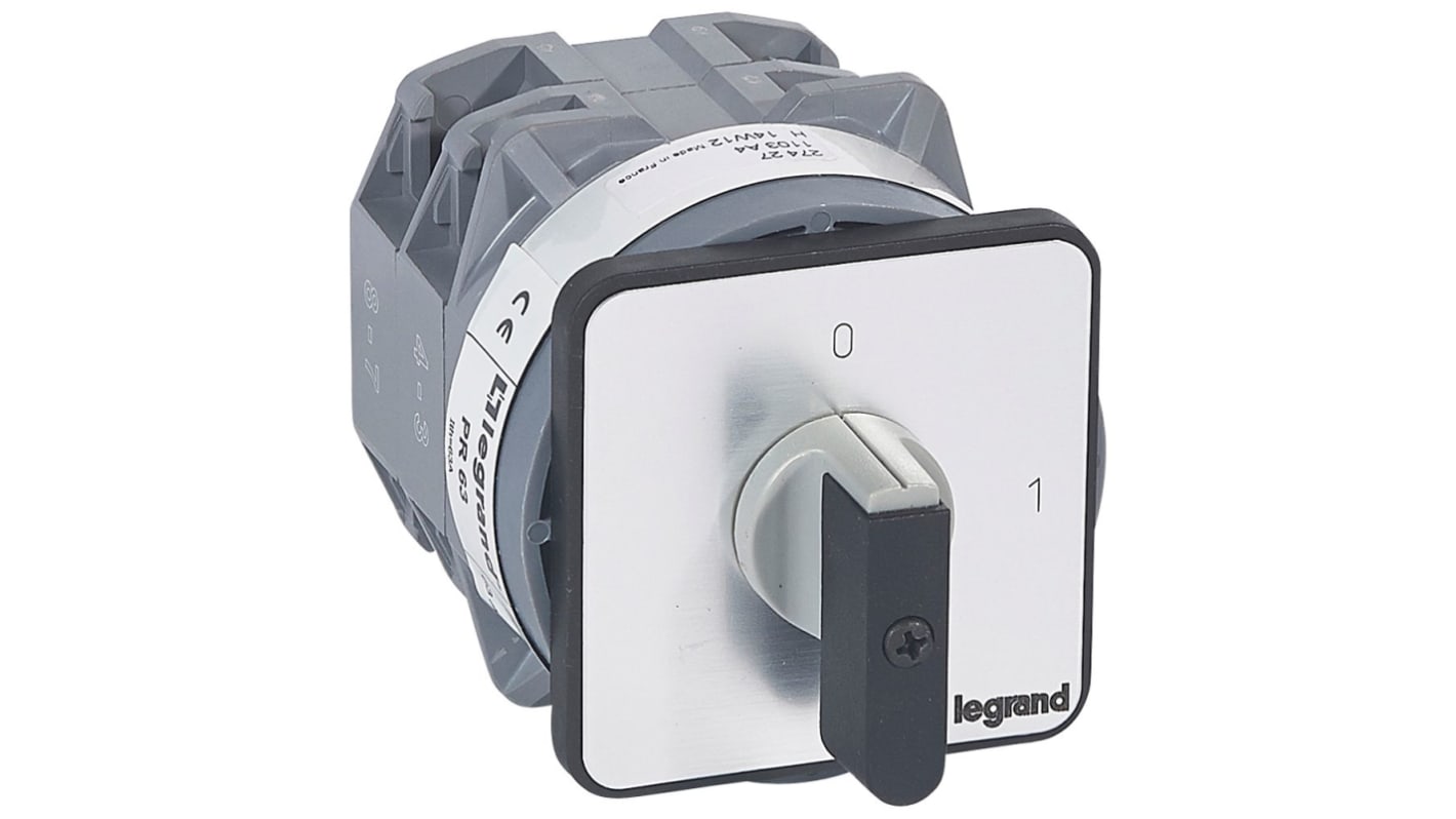 Legrand, 3P 2 Position 90°, 690V (Volts), 63A