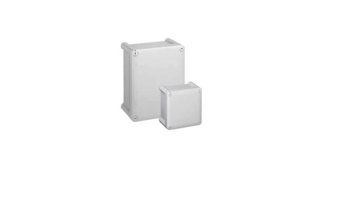 Legrand Grey Plastic Enclosure, IP66, IK08, Grey Lid, 200 x 160 x 94mm