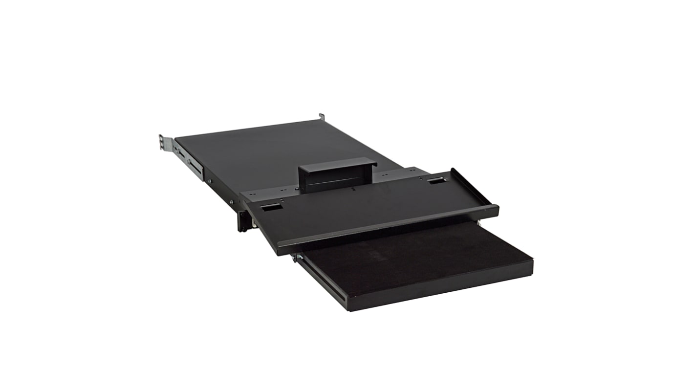 Legrand Black Shelf, 50kg Load x 800mm