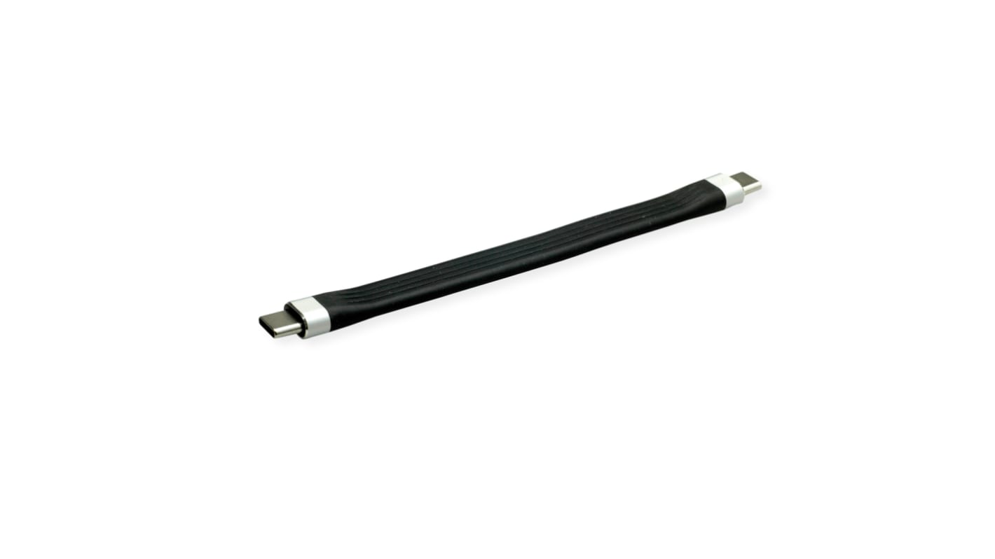 Roline USB 3.2, Male USB C to Male USB C, 110mm