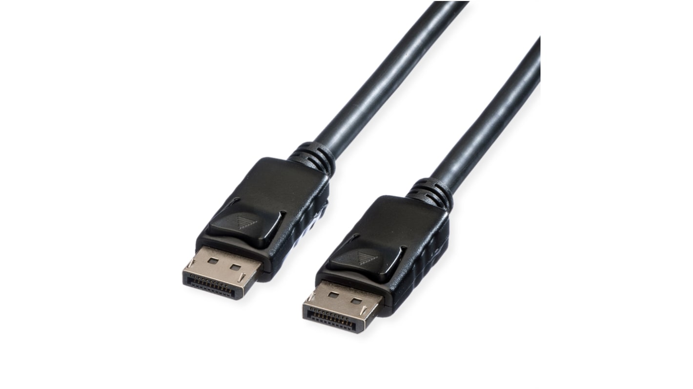 Kabel DisplayPort długość 1.5m B: Display Port A: Display Port v. 1.2 Roline 4096 x 2560