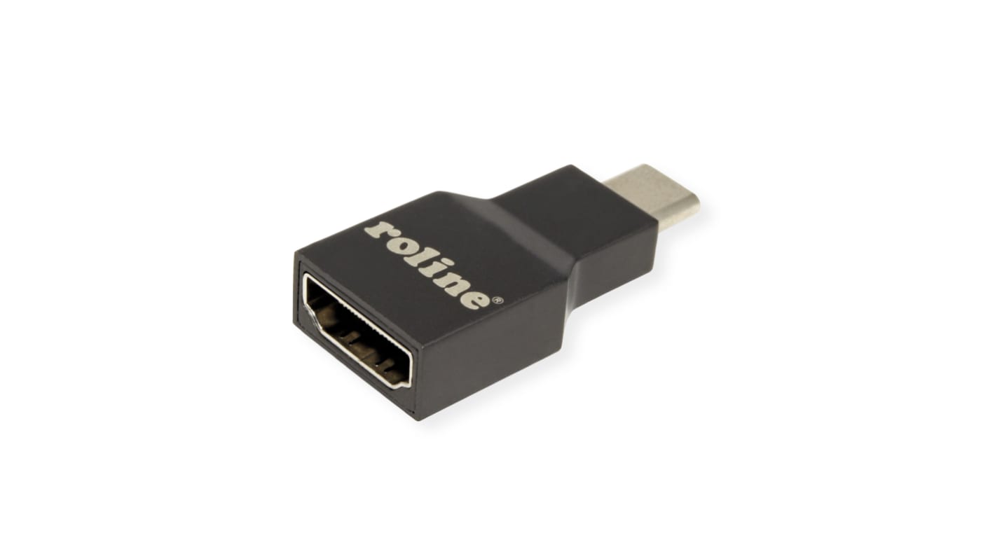 Roline USB C to HDMI Adapter, USB 3.1, USB 3.2, 1 Supported Display(s)  - up to 4K