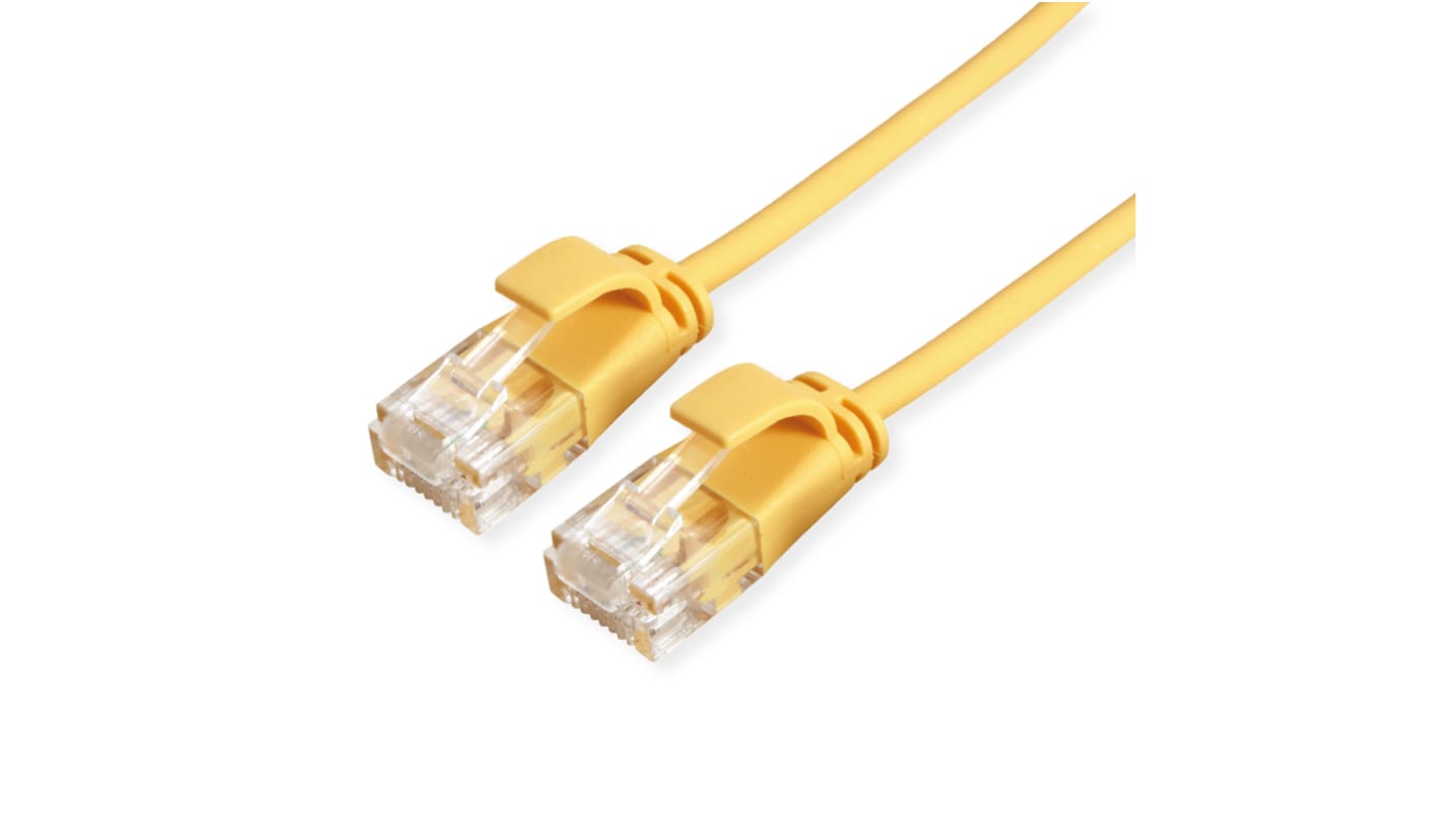 Kabel Ethernet Cat6a długość 500mm Z zakończeniem Roline LSZH