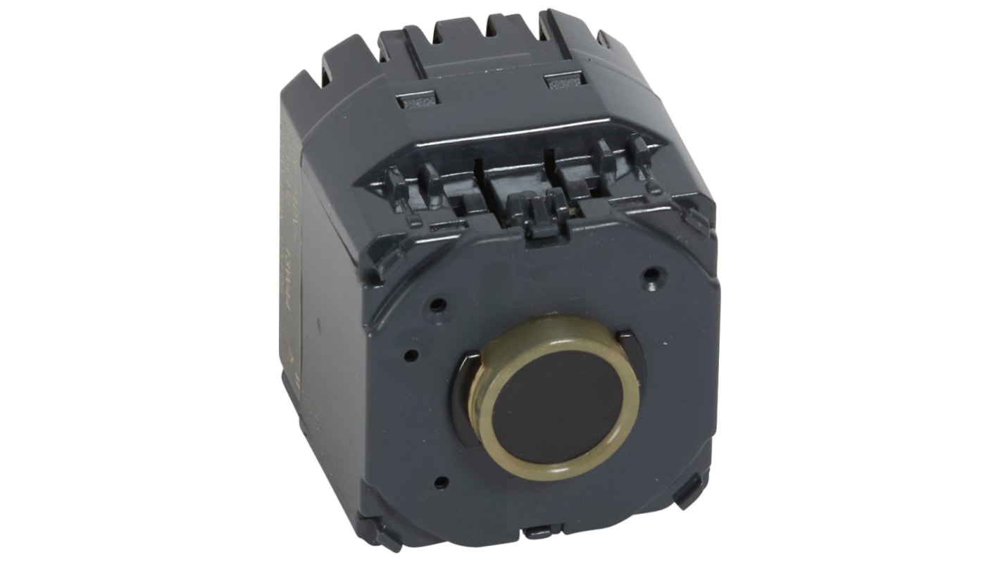 Legrand Céliane Touch-Taster Lichtschalter mit Bewegungssensor, 2 Wege Schwarz IP41 4.1A, Plastik
