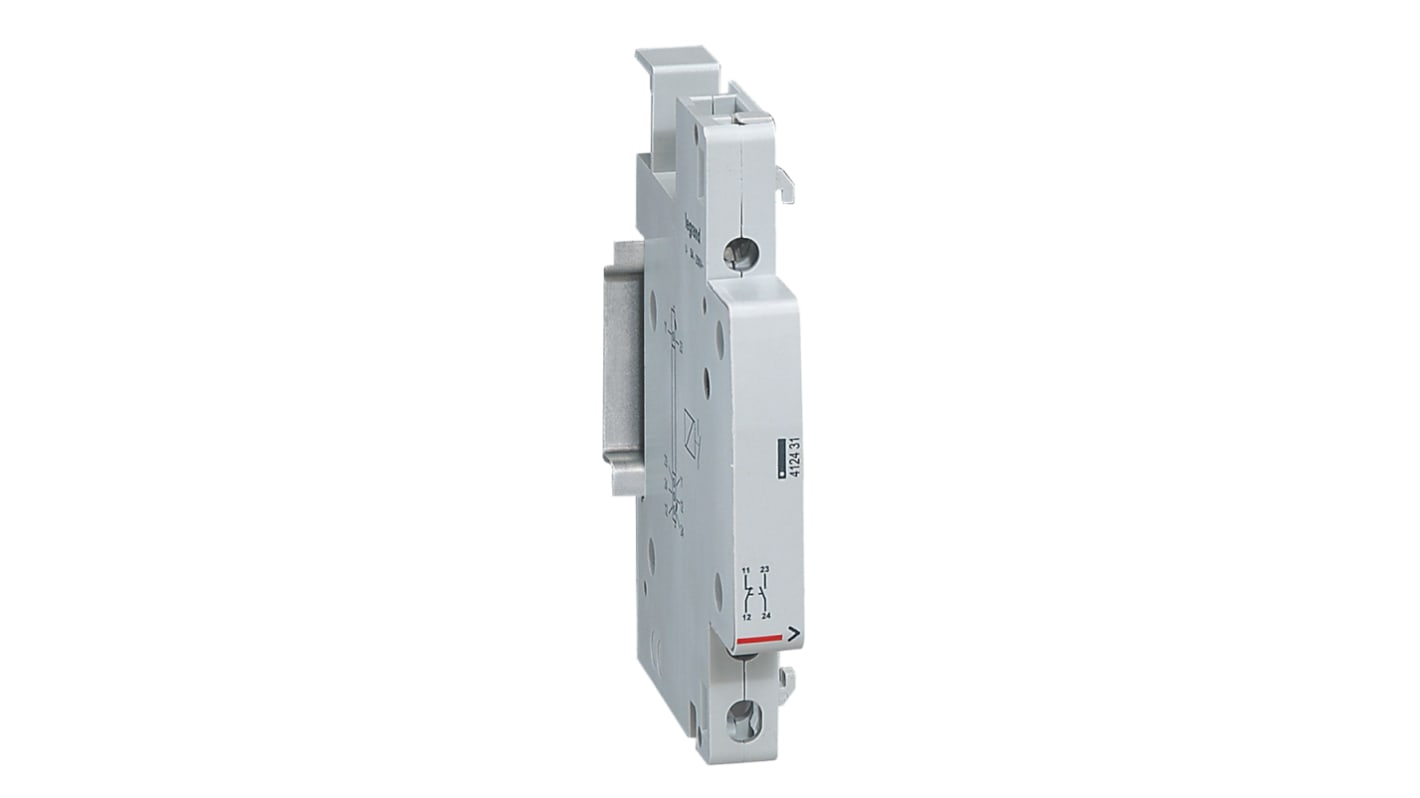 Legrand Auxiliary Contact, 2 Contact, N/C + N/O