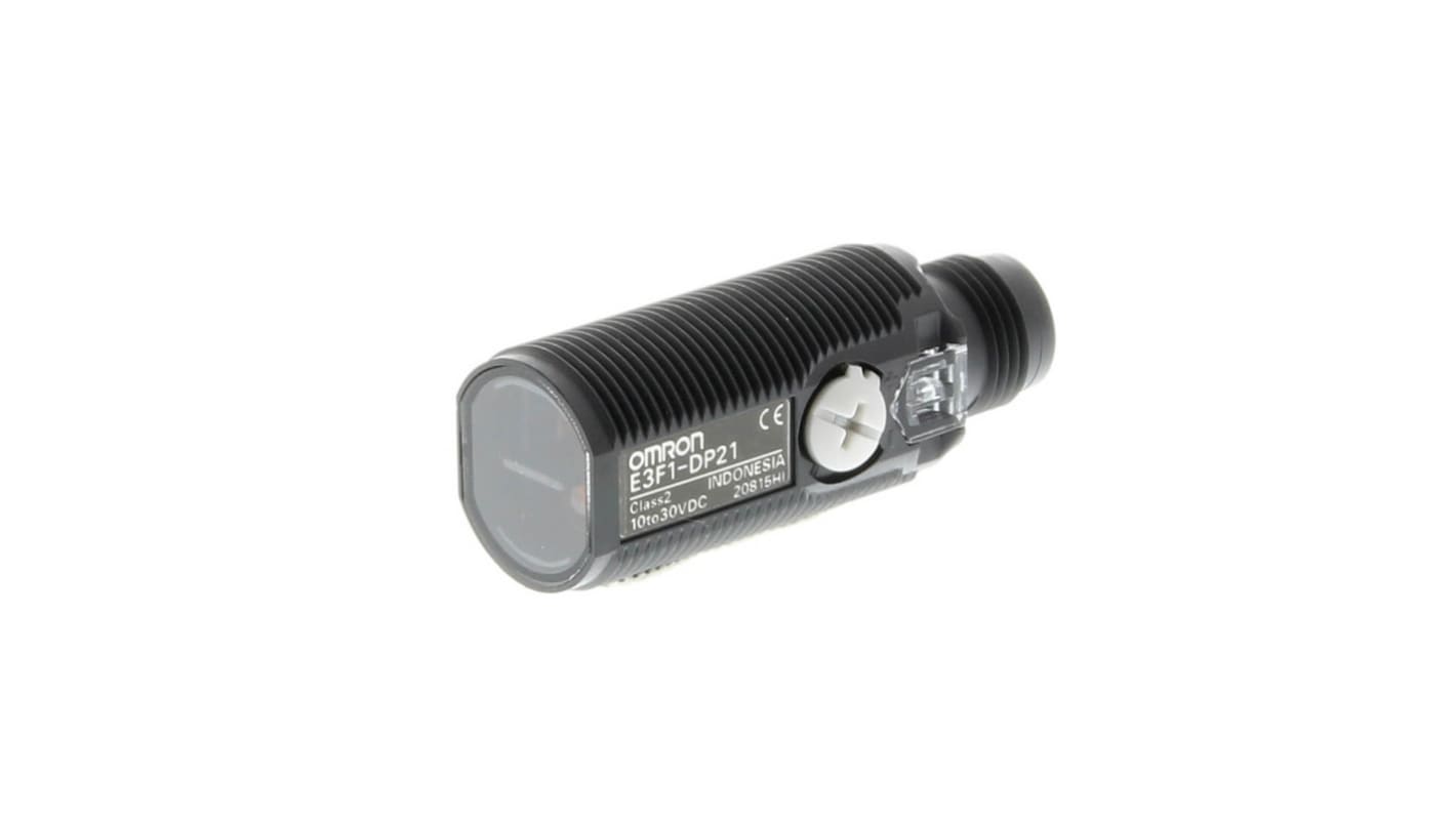 Rs-Online Sensore fotoelettrico Cilindrico Omron a diffusione rilevamento 100 mm uscita PNP