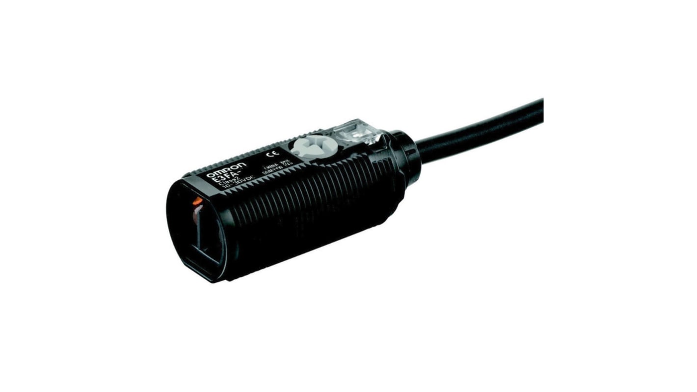 Rs-Online Sensore fotoelettrico Cilindrico Omron a diffusione rilevamento 1000 mm uscita PNP
