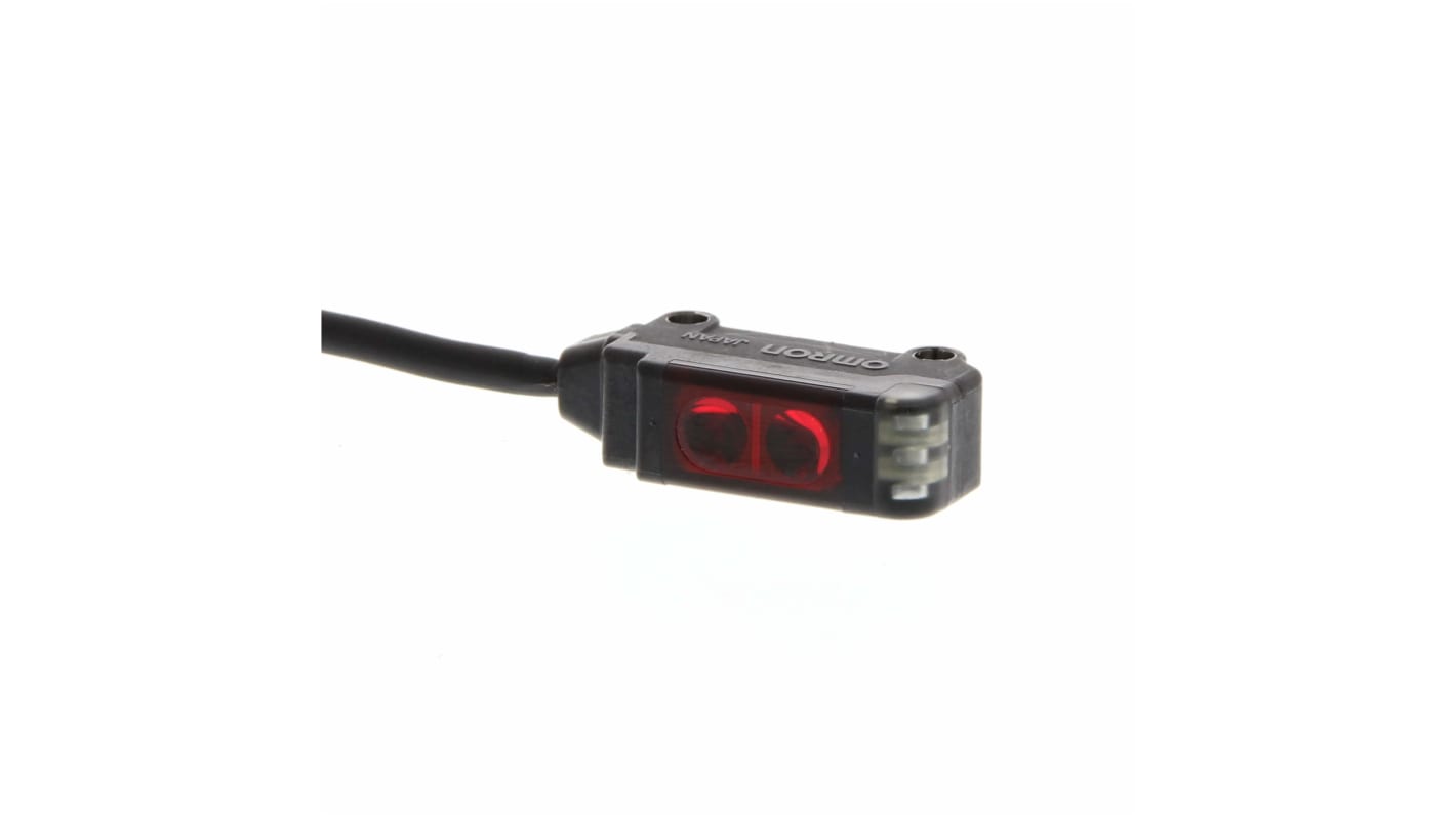 Rs-Online Sensore fotoelettrico Rettangolare Omron a diffusione rilevamento 150 mm uscita NPN