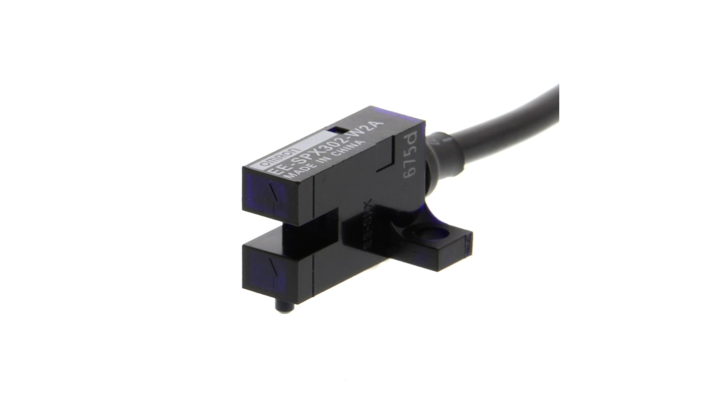 Rs-Online Sensore fotoelettrico Rettangolare Omron a fascio passante rilevamento 5 mm uscita NPN