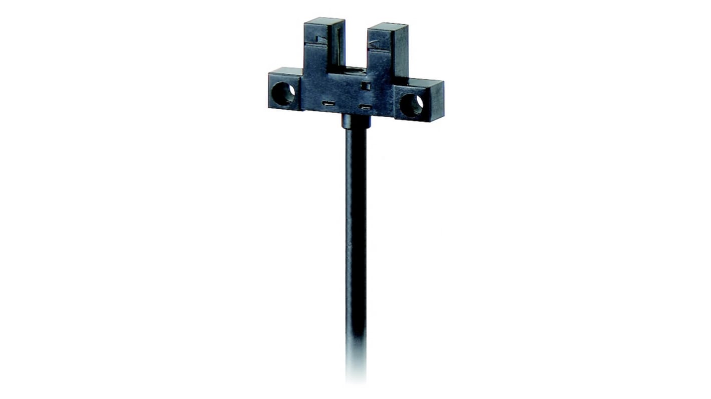 Omron Through Beam Photoelectric Sensor, Compact Sensor, 5 mm Detection Range