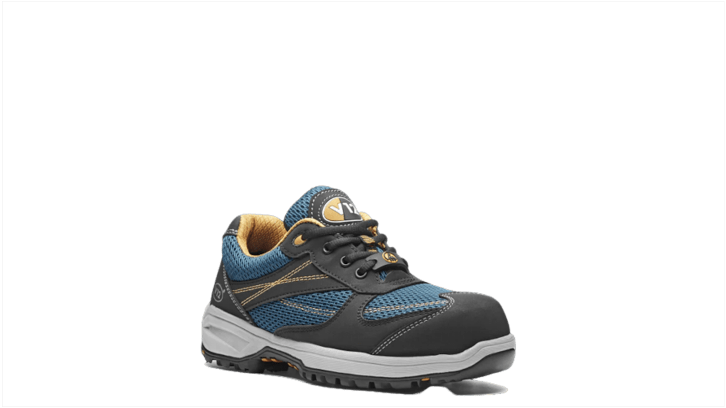 Scarpe sportive antinfortunistiche V12 Footwear VELOCITY IGS, Donna tg. 42, col. Blu, con puntale di sicurezza