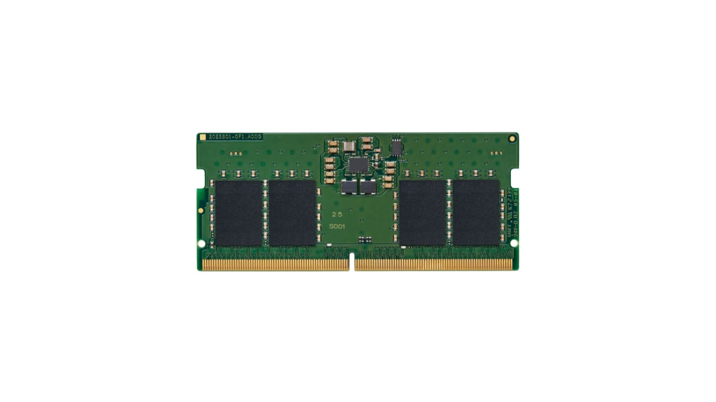 Kingston 8 GB DDR5 Laptop RAM, 4800MHz, SODIMM, 1.1V