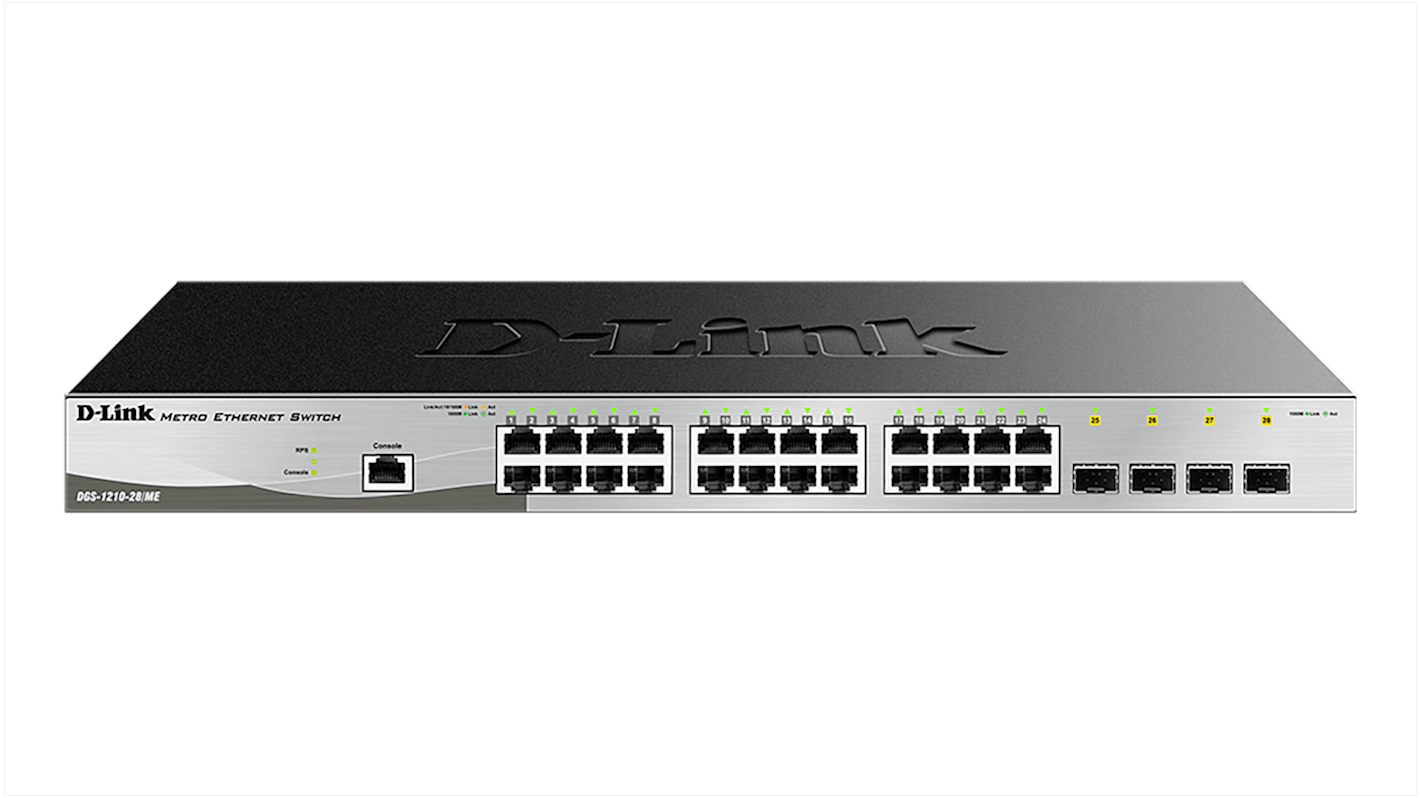 D-Link 28-Port Gigabit Managed Switch, Managed 28 Port Network Switch, UK