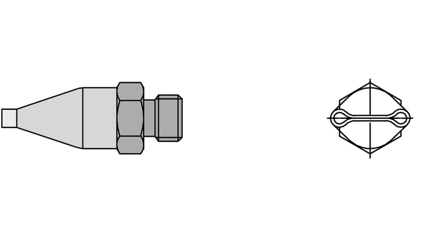 Weller 1 FD Desoldering Nozzle