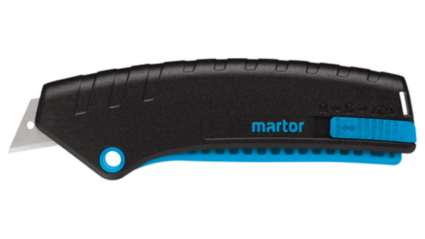 MARTOR Safety Knife with Safety Blade, Retractable, 139mm Blade Length