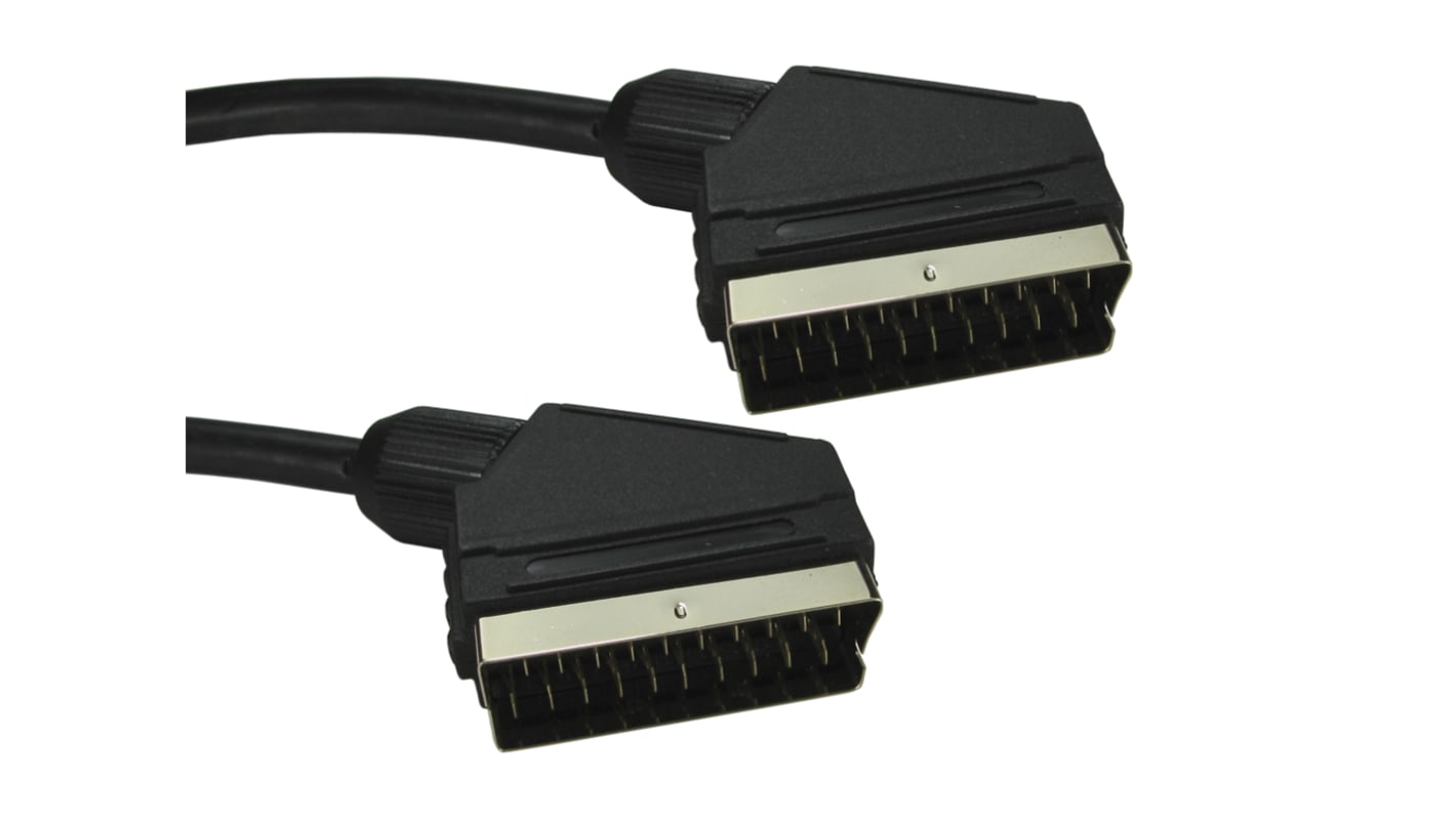 RS PRO Audio Cable, 750mm, Black