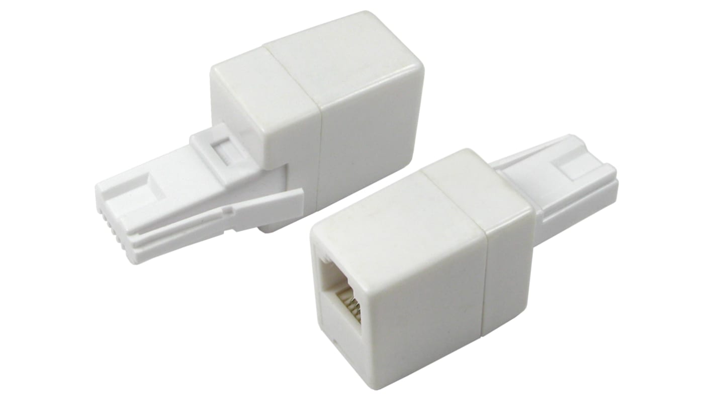 RS PRO Adapter Adapter BT, Weiß 15cm