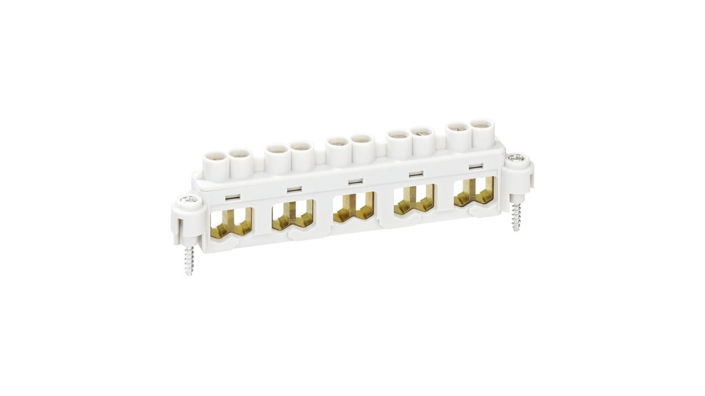 Spelsberg Terminal Block, 5-Way, 10 mm² Wire