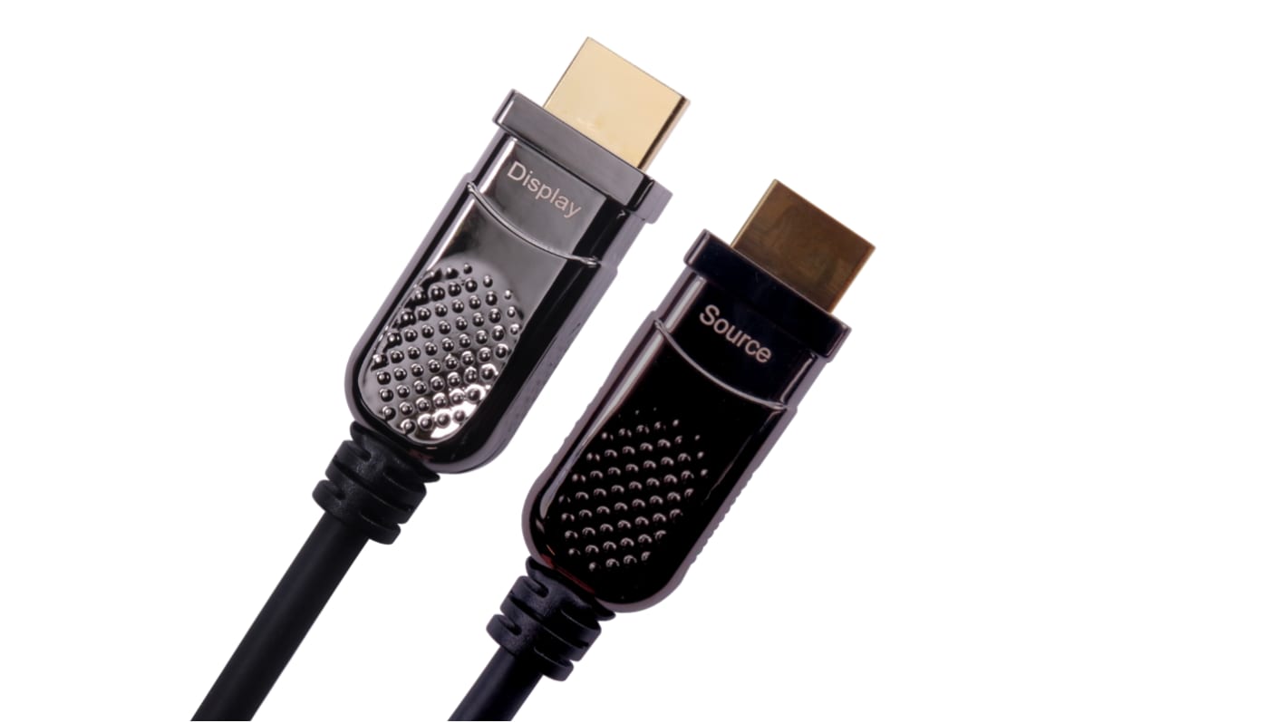 RS PRO V2.1, 75m Male HDMI to Male HDMI High Speed 8K