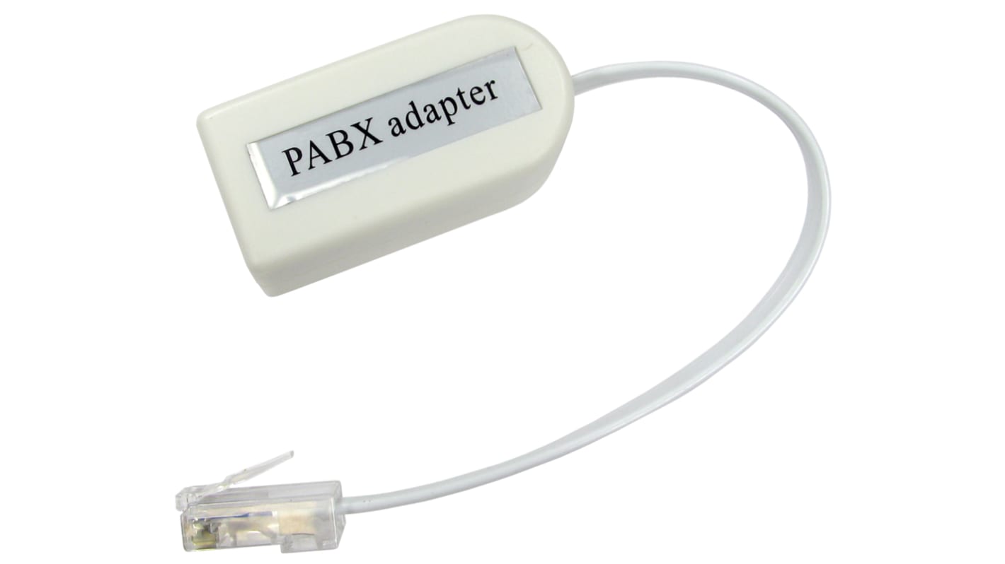 RS PRO Adapter Adapter, Weiß 15cm