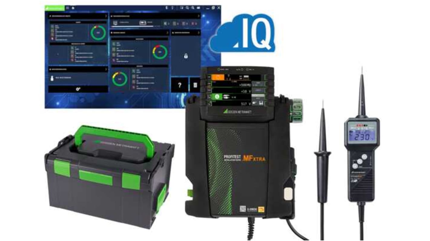 Gossen Metrawatt PROFiTEST MF XTRA 0105-Set Multifunction Tester, 600V  , Earth Resistance Measurement With USB