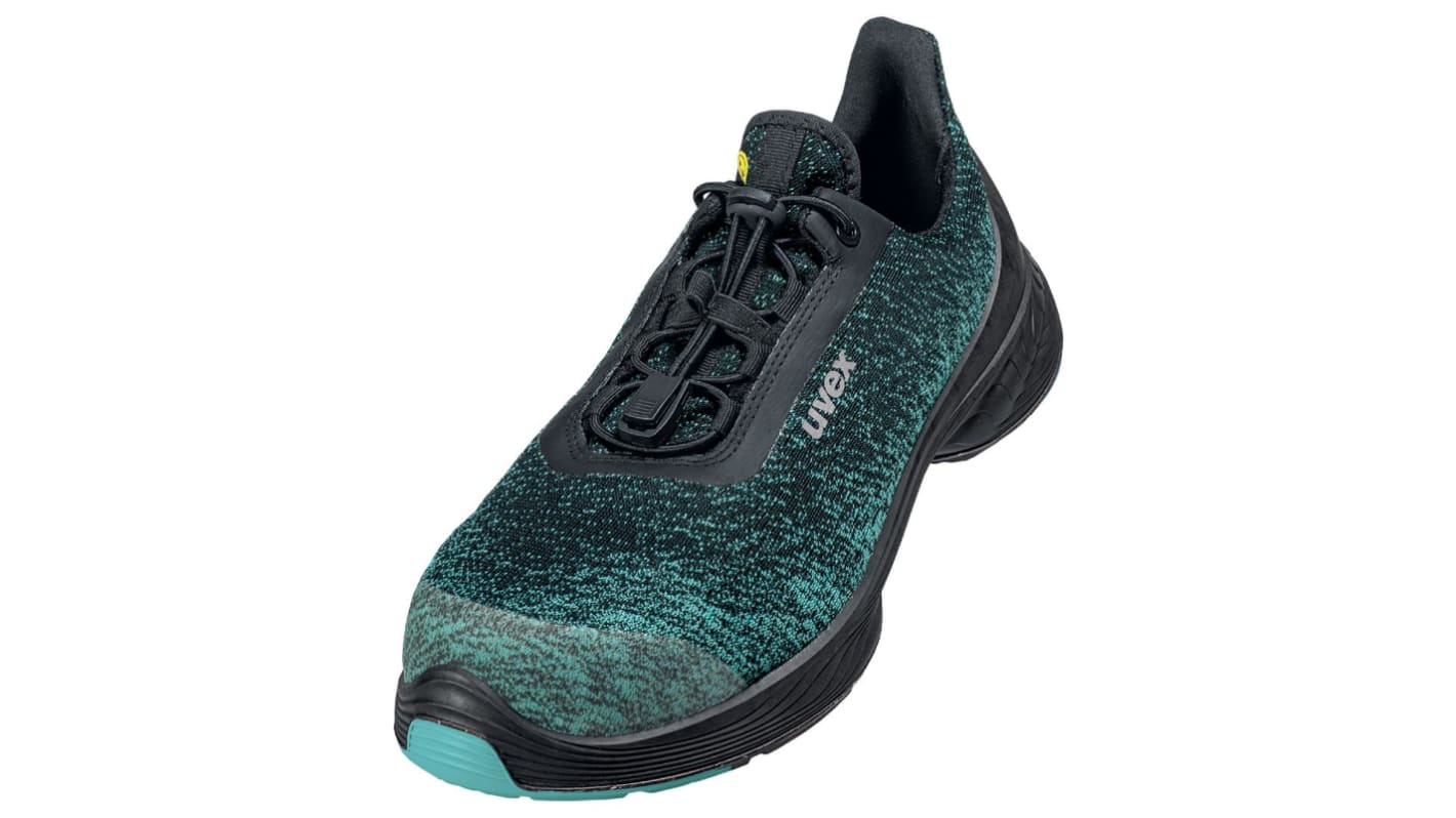 uvex 1 G2 planet Unisex Black Composite  Toe Capped Safety Trainers, UK 5, EU 38