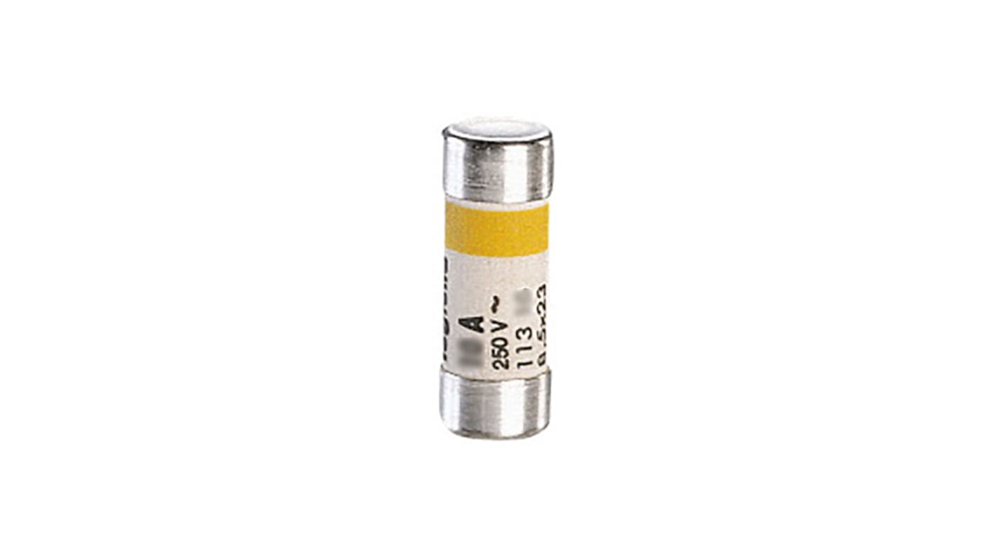 Legrand 6A Ceramic Cartridge Fuse, 8.5 x 23mm