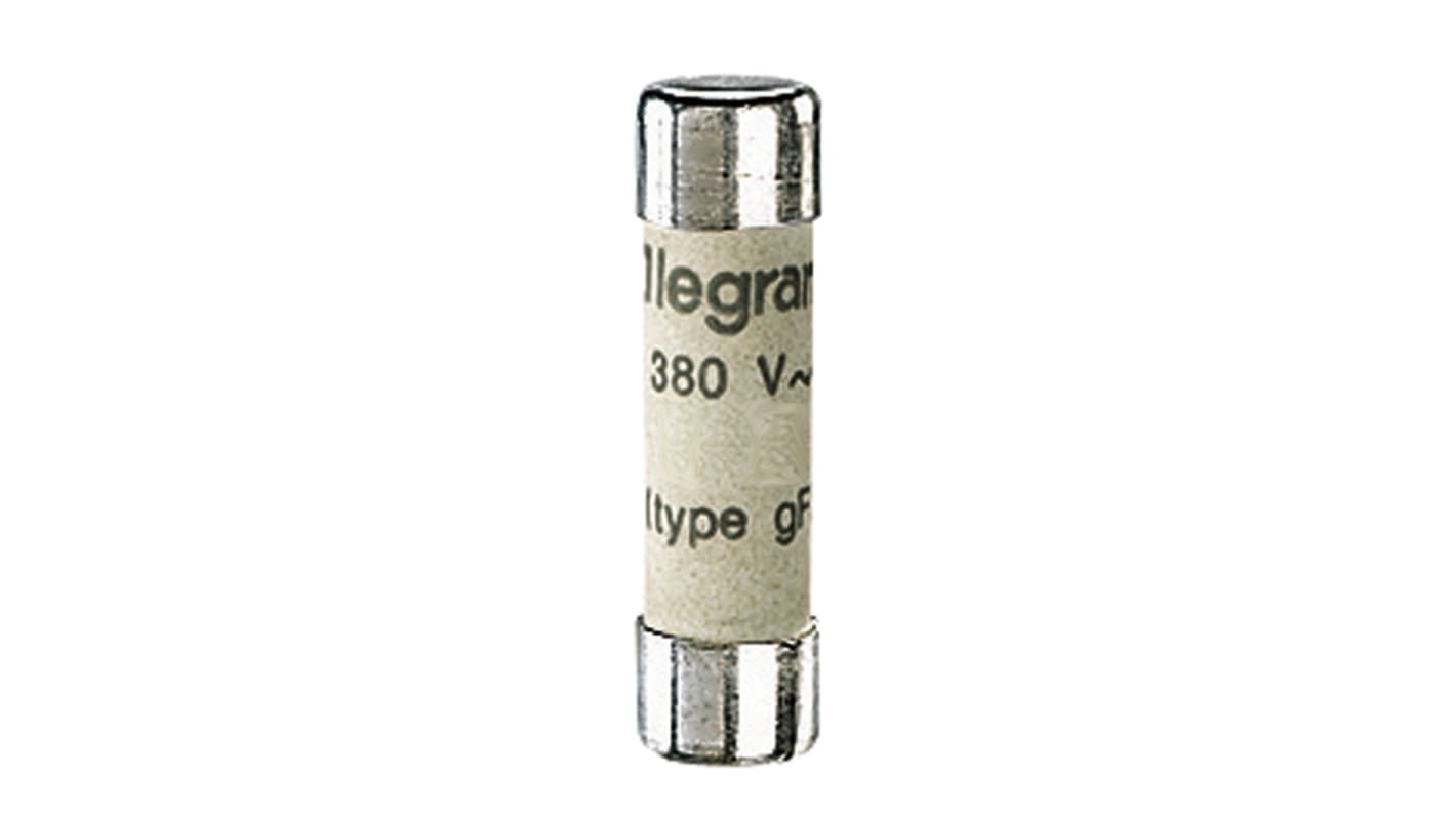 Legrand 8A Ceramic Cartridge Fuse, 8 x 32mm