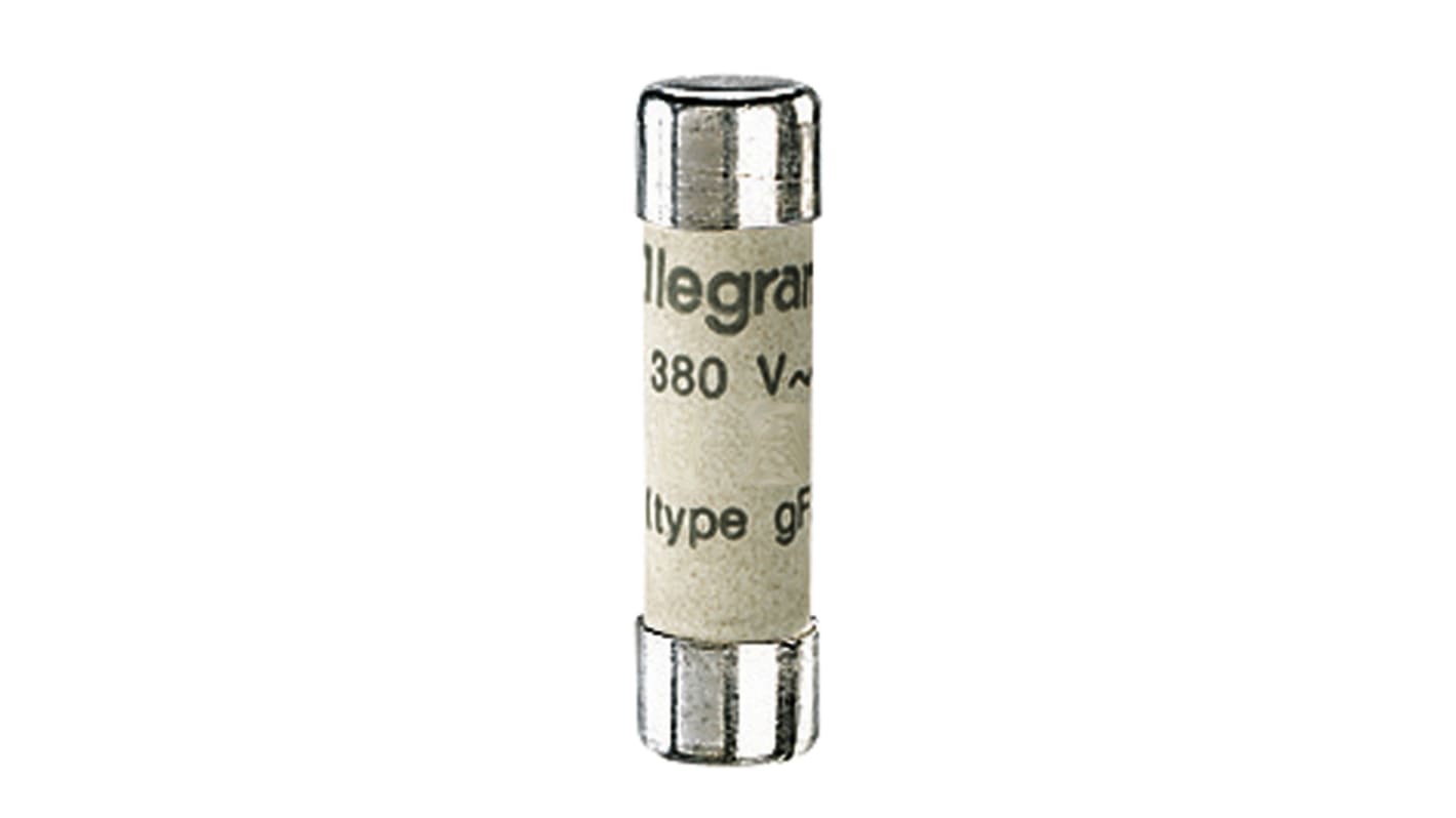 Legrand 12A Ceramic Cartridge Fuse, 8 x 32mm