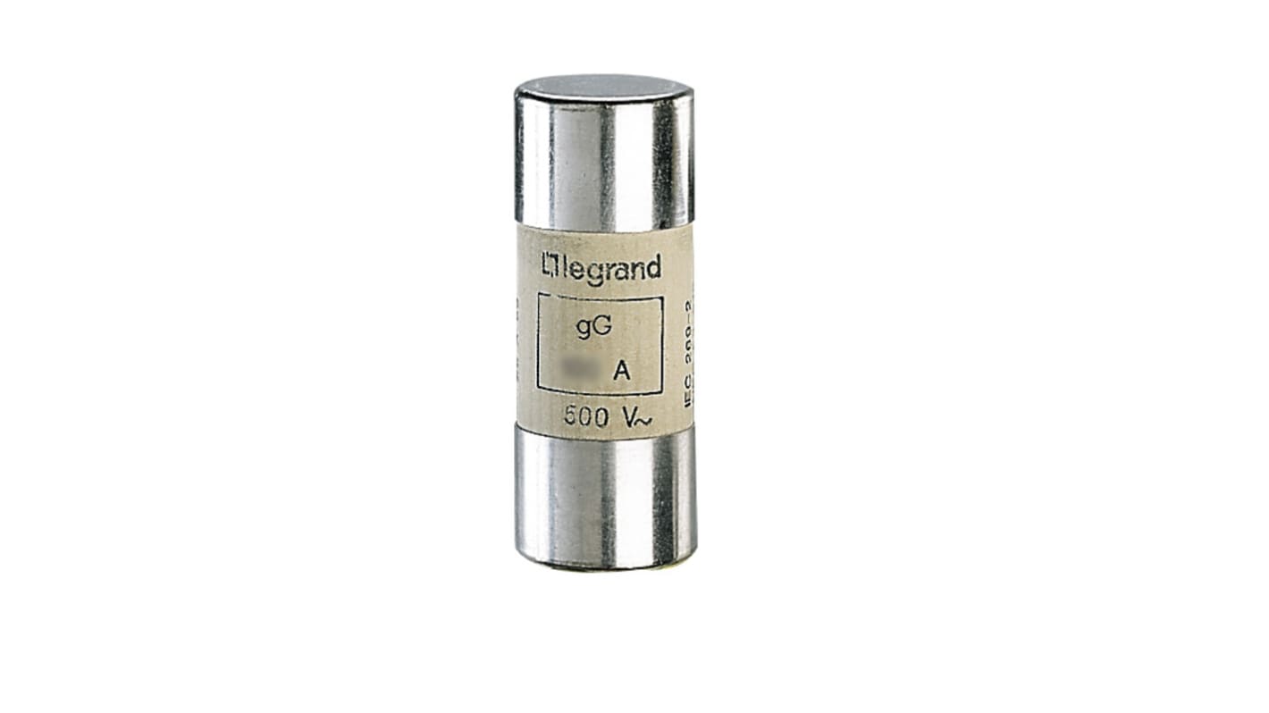 Legrand 100A Ceramic Cartridge Fuse, 22.2 x 58mm