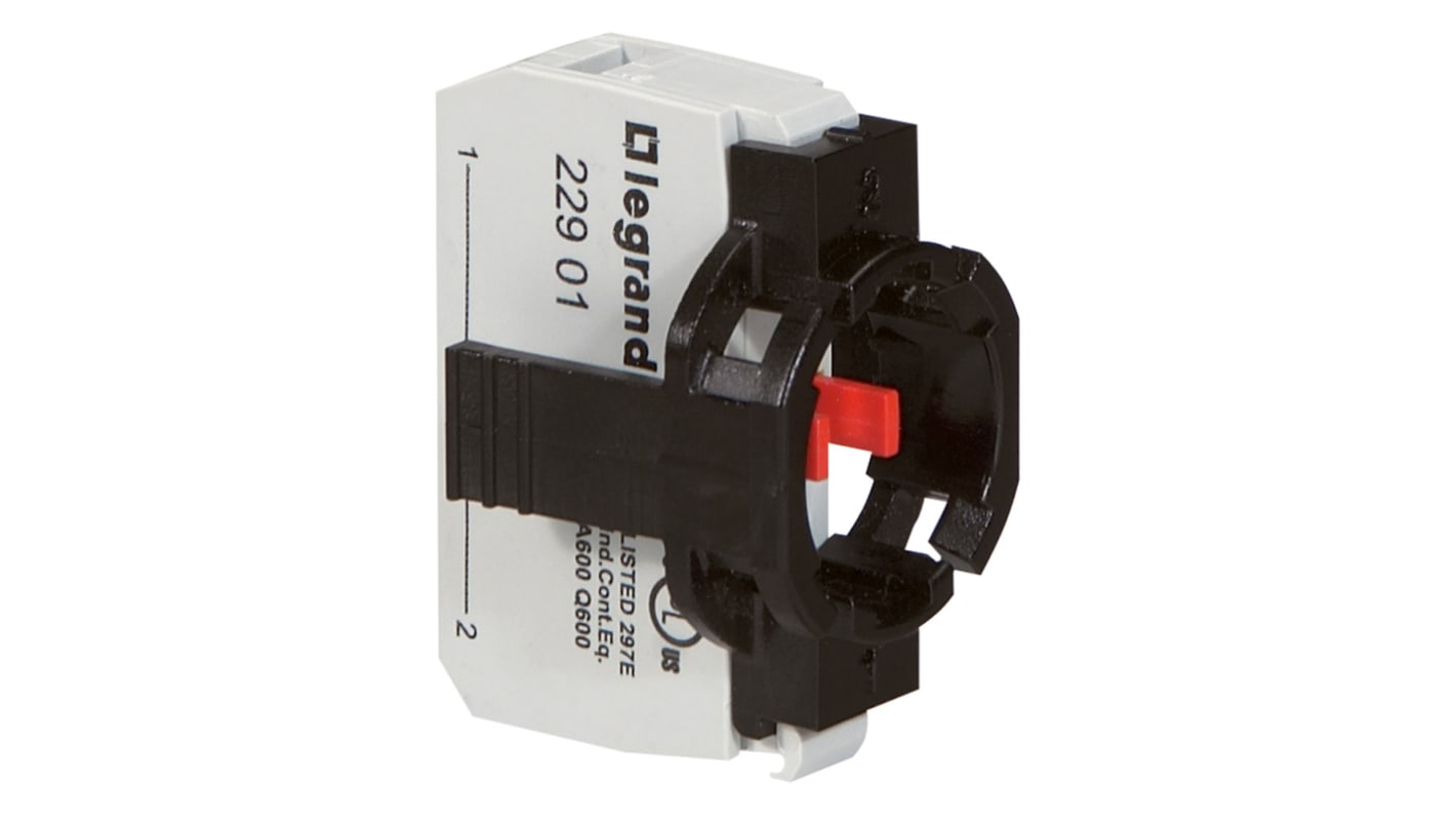 Legrand Push Button Adapter for use with Non-illuminated Head Screw Connection, 0 229 61
