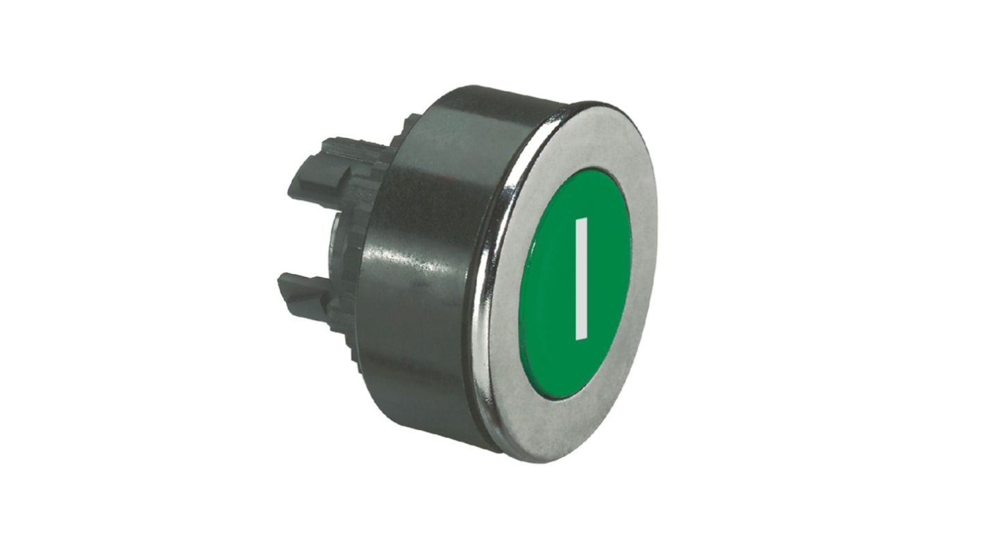Legrand Green Push Button, 30.75mm Cutout