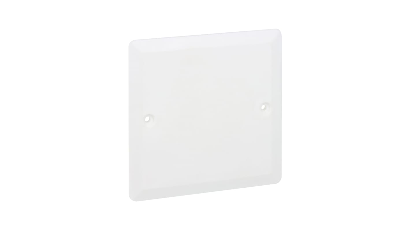 Placa Legrand Blanco Montaje roscado Plástico