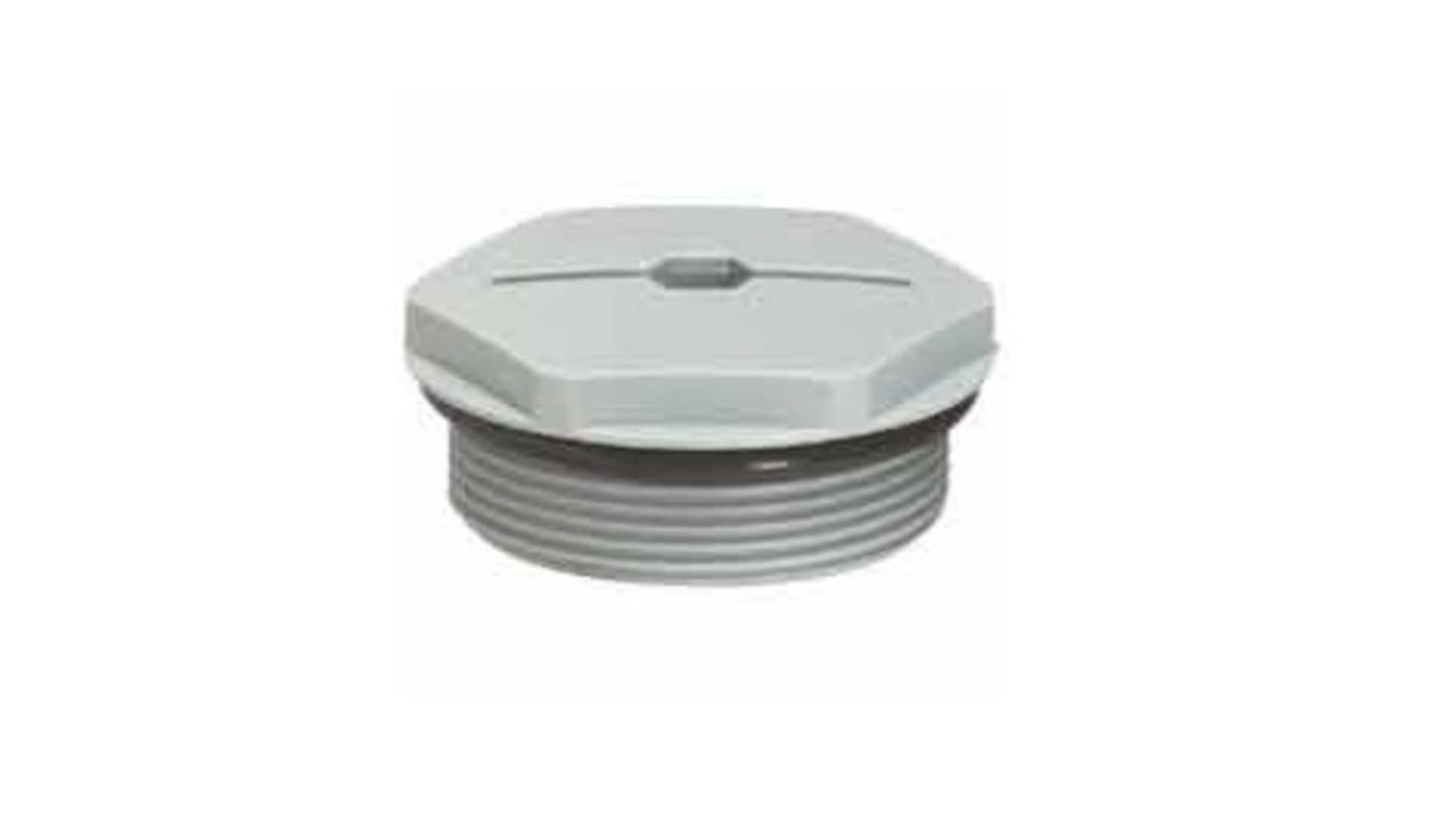 Legrand, Blanking Plug, 20.5 x 12mm Nominal Size, PG16, Polyamide, Grey