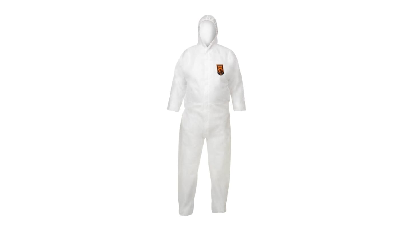 Kimberly Clark White Coverall, XL