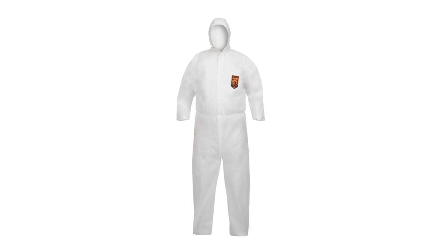 Kimberly Clark White Coverall, S