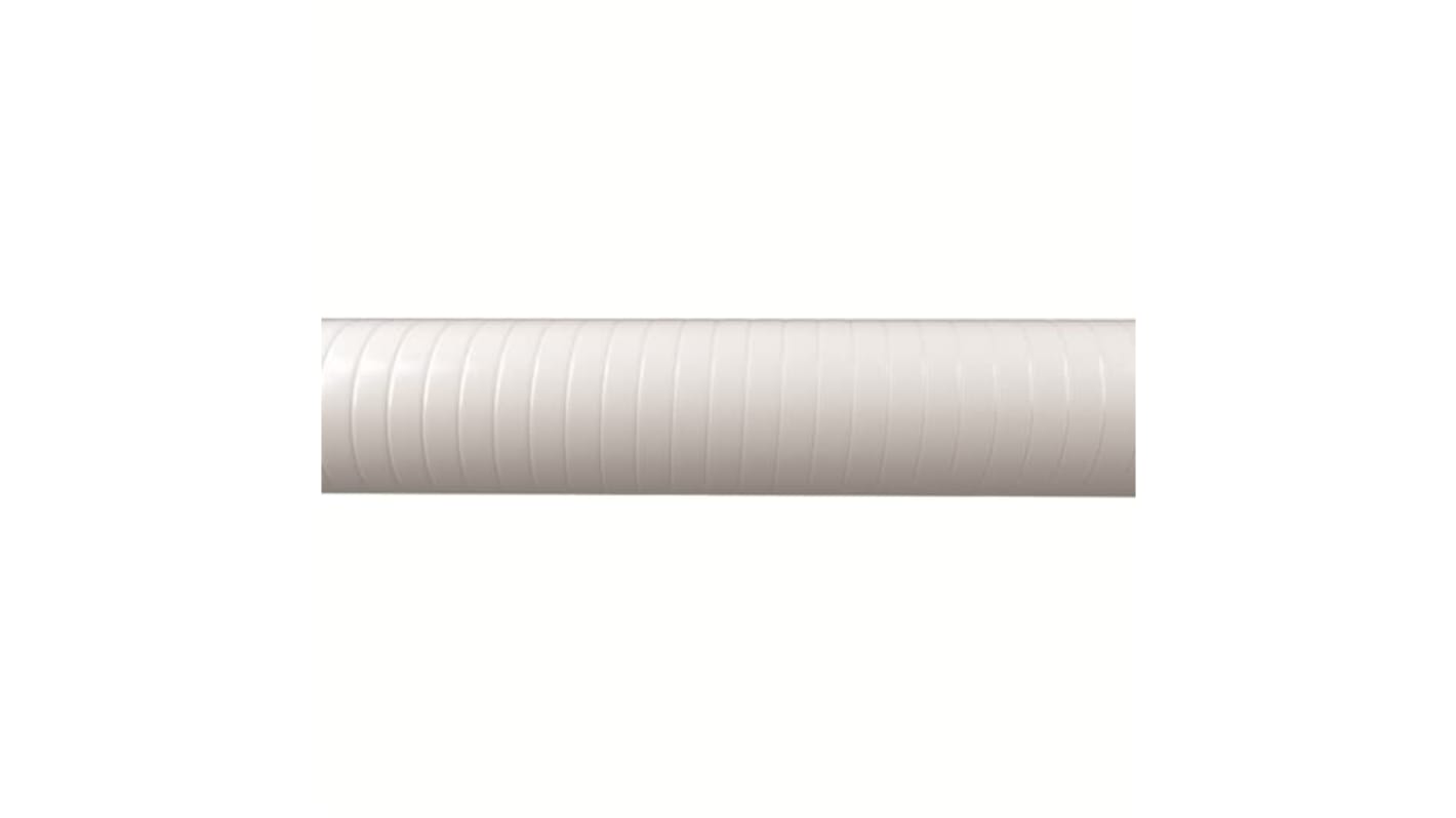 ABB Liquid Tight Conduit, 25mm Nominal Diameter, Stainless Steel, White