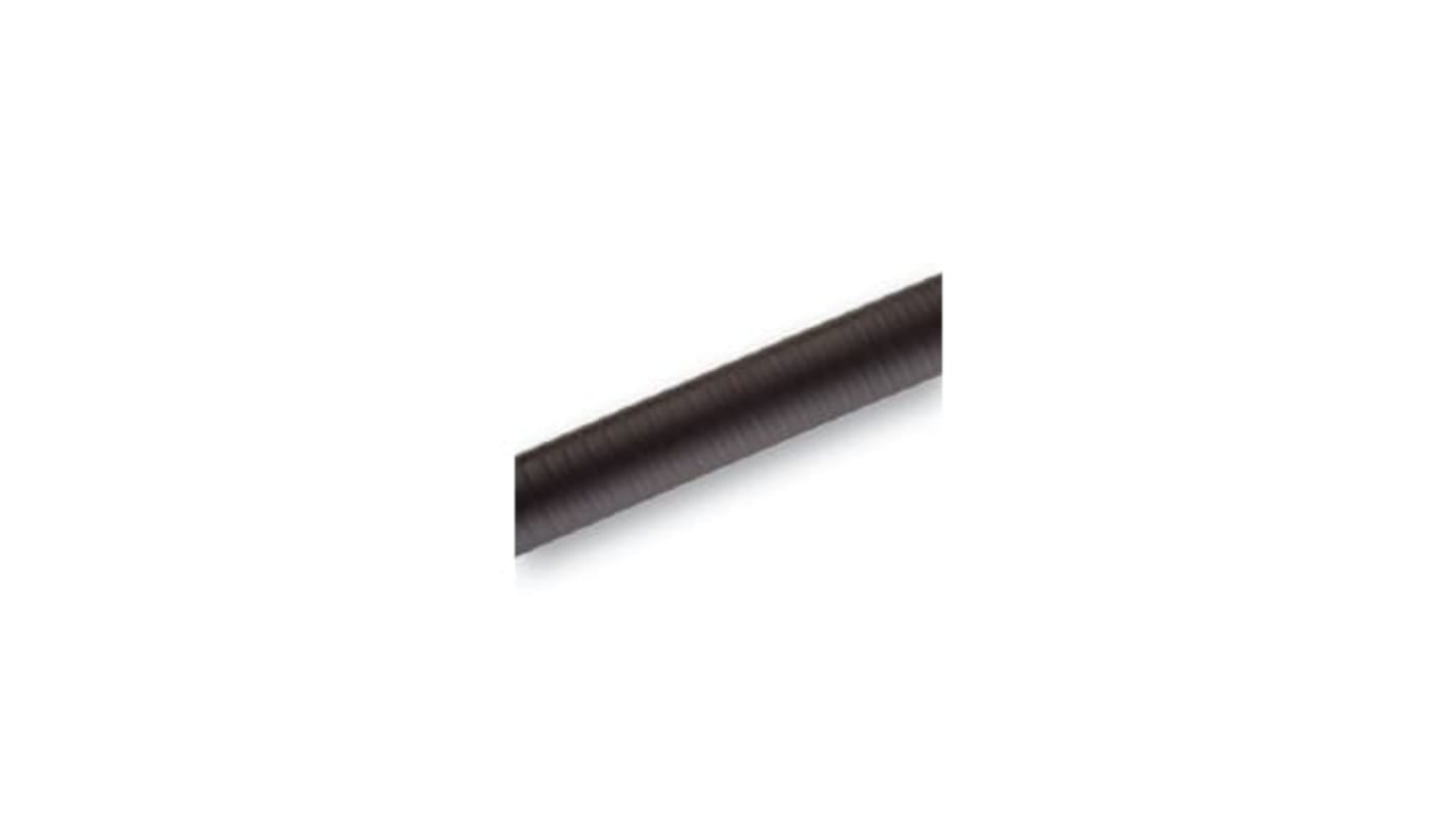 ABB Flexible, Liquid Tight Conduit, 16mm Nominal Diameter, Galvanised Steel, Black