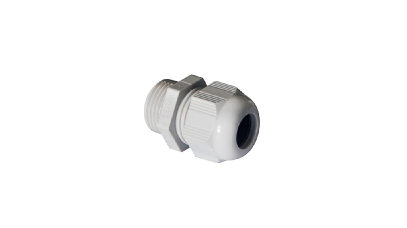 Prensaestopas ABB Glands de Nylon Gris claro, rosca M16, IP66, IP68, IP69