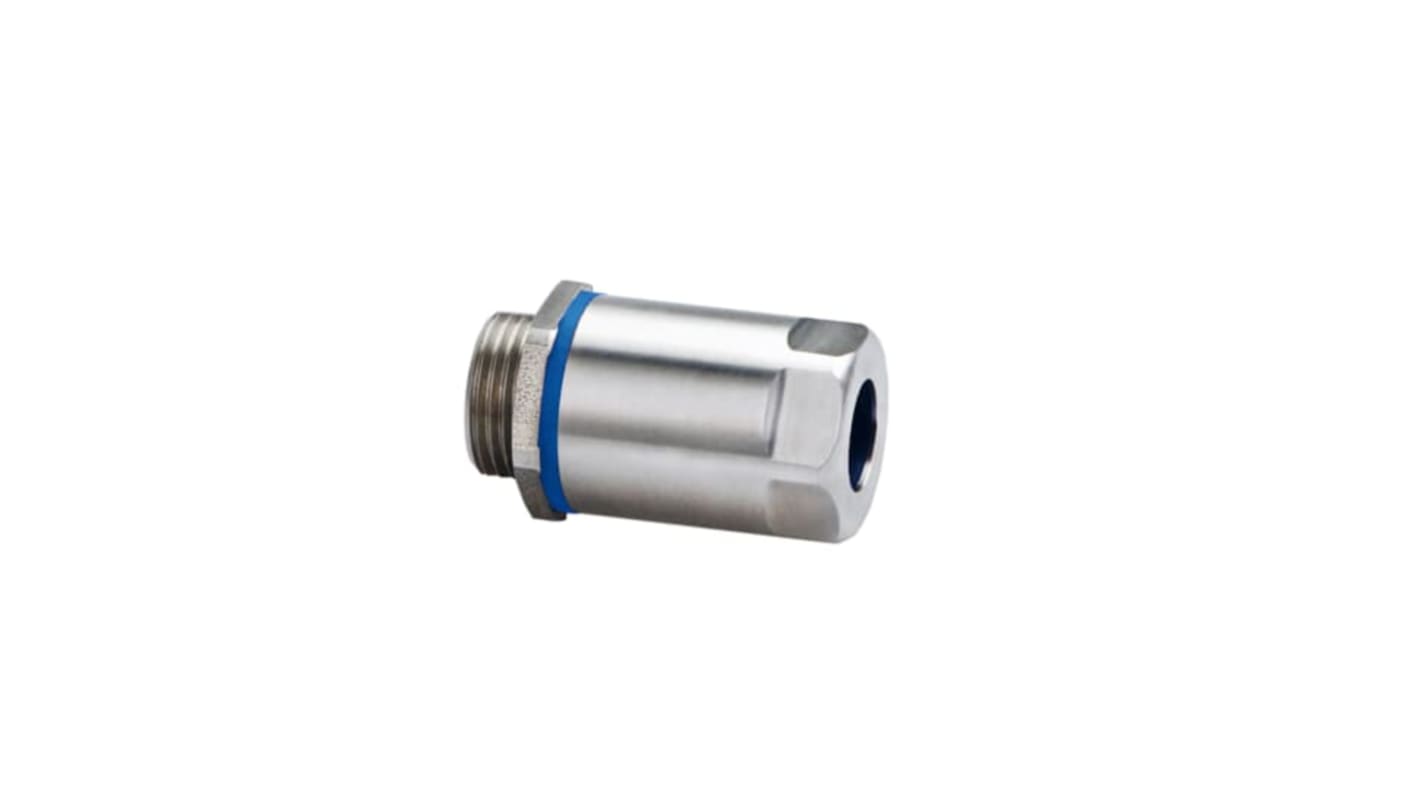 ABB Glands Series Metallic Stainless Steel Cable Gland, M16 Thread, 5mm min., 10mm max., IP66, IP67, IP68, IP69